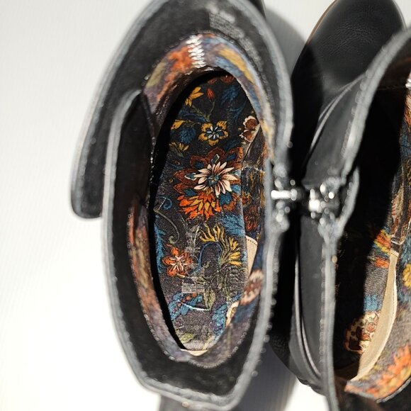 NEW Korks Kork Ease Heidi Ankle Bootie Womens 9.5 Black Block Heel Fall Everyday - Picture 11 of 14